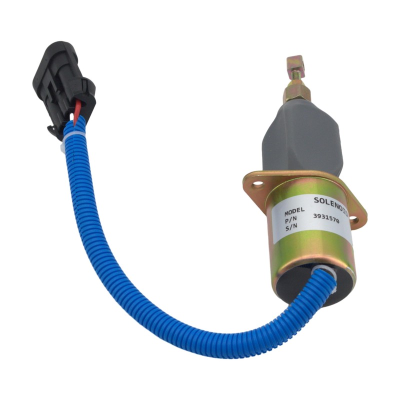 RABROPAR Fuel Shut Off Solenoid With Bracket Kit Compatible with