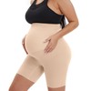 KUNINDOME Plus Size Maternity Shapewear, Nude, 4X-Large