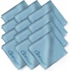 Care Touch Eyeglass Cleaning Cloth - 12 Pack of Microfiber