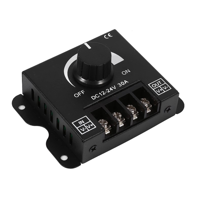 WPKD BLUEIY LED Dimmer Switch, 12V-24V 30A Manual Operation LED
