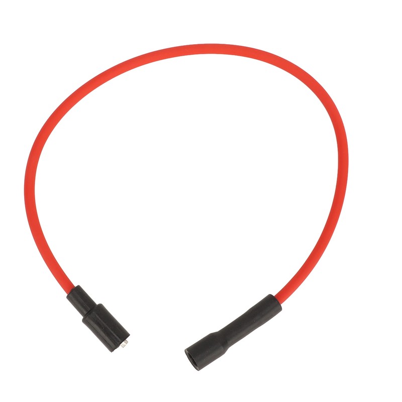 2 Pcs 8mm Spark Plug Wire Set Rubber Sparking Plug
