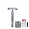 Double Edge Safety Razor TTO Butterfly Twist Open DE Shaving