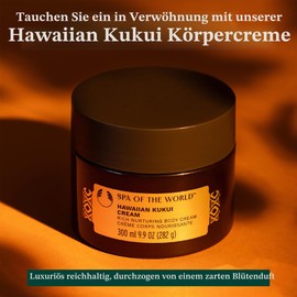The Body Shop Hawaiian Kukui Body Cream - 300ml Vegan