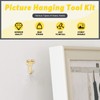 Mardatt 307pcs Quality Picture Hanging Tool with Level Ruler Photo