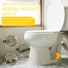 Honeydak 2 Pack Toilet Bolt Caps Decorative Yellow Sunflower Toilet