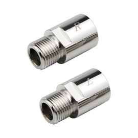 EMSea Pair of Chrome-Molybdenum Steel Bike Pedal Extenders 20MM for 9/16 Racing Bike