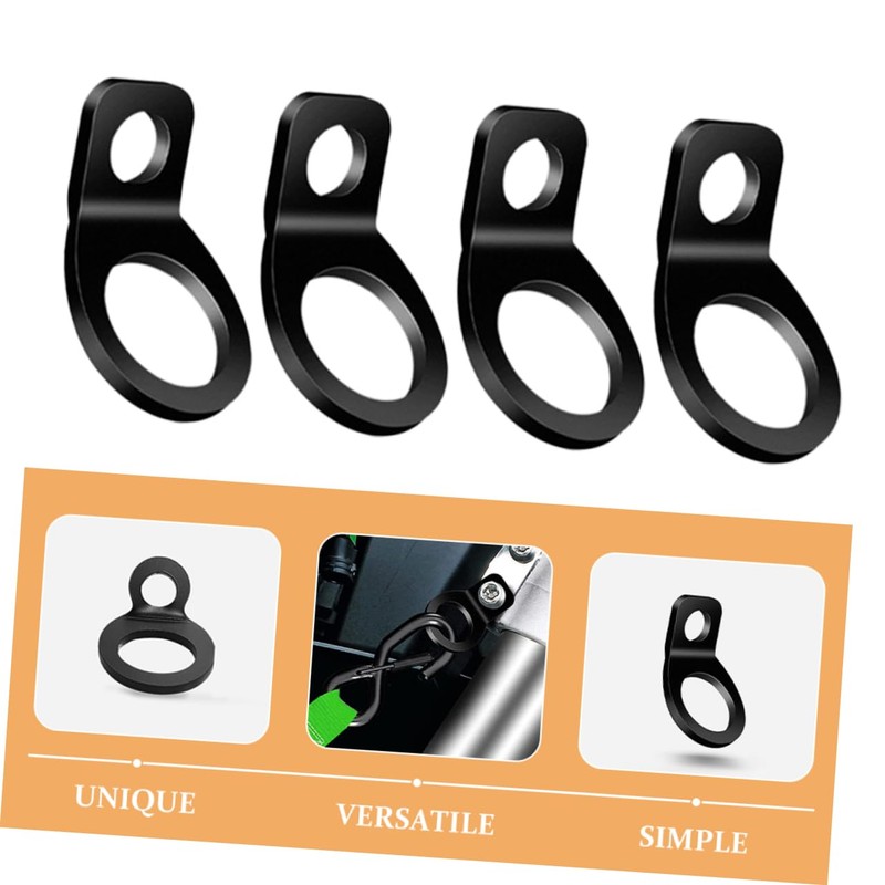 Outanaya 10pcs Heavy Duty Tie Down Anchor Hooks for Trucks