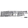 Dot Keycap Dye Sublimation Mechanical Keyboard Compatible with 61/64/68/87/96/104/108Black