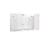 TrippNT 51937 Small Dual Dispensing Paper Towel Holder with 150