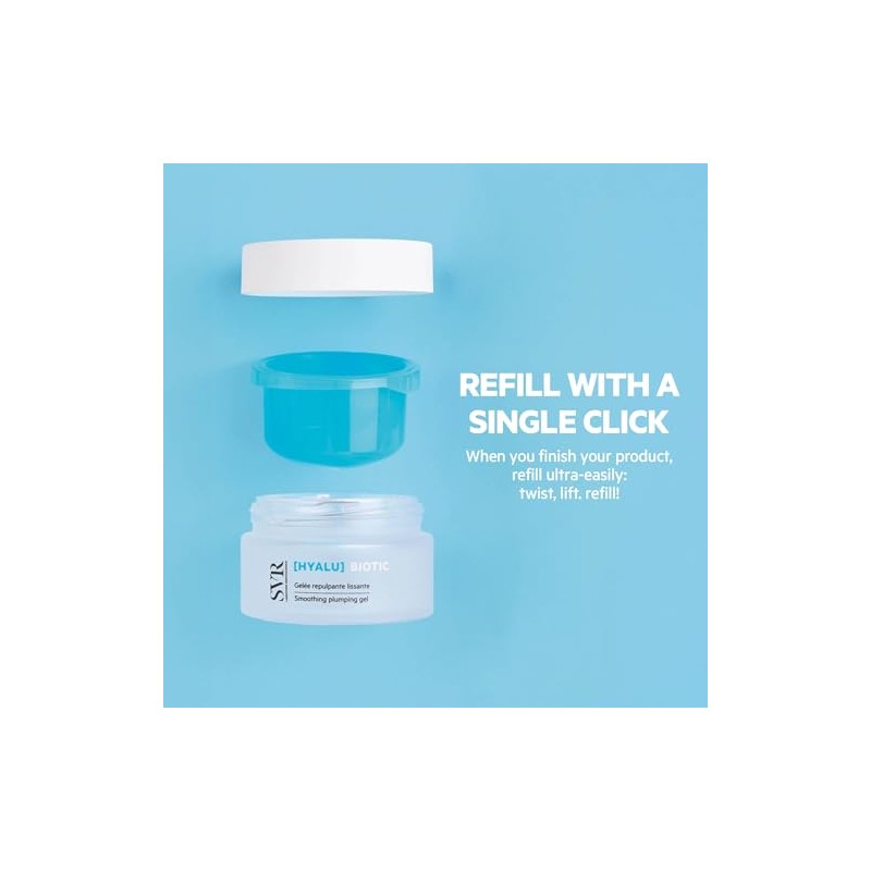 SVR Biotic HYALU Refill Gel Hidratante Anti-Edad con Ácido Hialurónico,