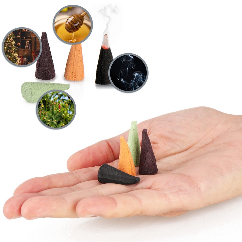 com-four® Incense Cones and Incense Sticks in Different Scents