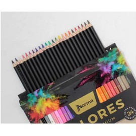 Norma, Colores Norma Premium. Linea Premiun c/24 lápices de colores, 24 colores distintos