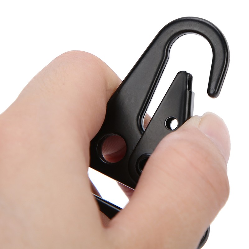 15Pcs Outdoor Backpack Clips Enlarged Mouth Hooks Key Chain Hanging