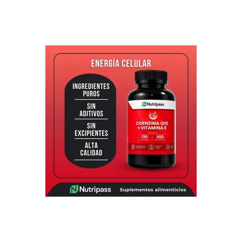 Q10 Vitamina 120 Cápsulas Radiance Woman Nutripass Sabor