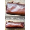 atelierCODEL Pencil Case, Leather, Tochigi Leather, Premium Leather Texture, Hand