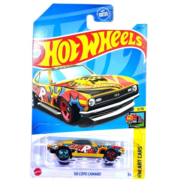 Hot Wheels - COPO Camaro - '68 - Yellow -