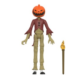 Super7 Tim Burton's The Nightmare Before Christmas Pumpkin King - 3.75" Disney Action Figure with Accessory Classic Movie Collectibles and Retro Toys