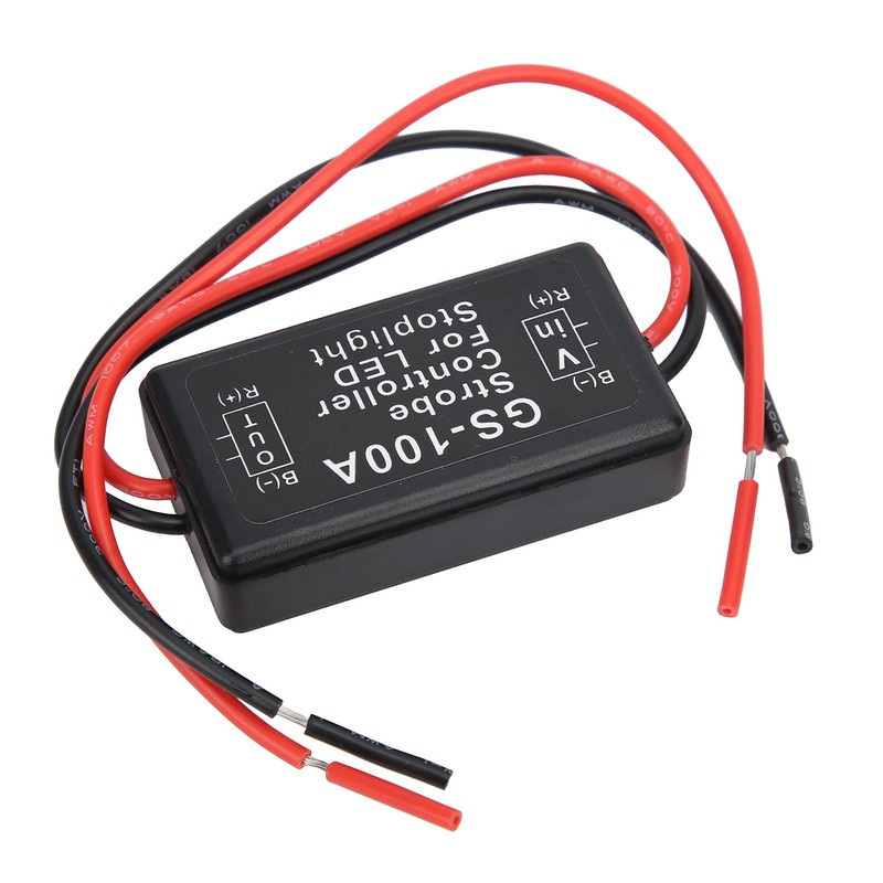 GS-100A 12-24VDC Strobe Controller Flasher Module Car Brake Light Tail