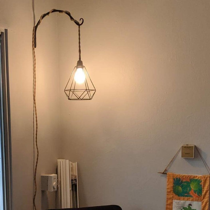 Pendant Light Cord Kit with Switch Plug in - 15Ft