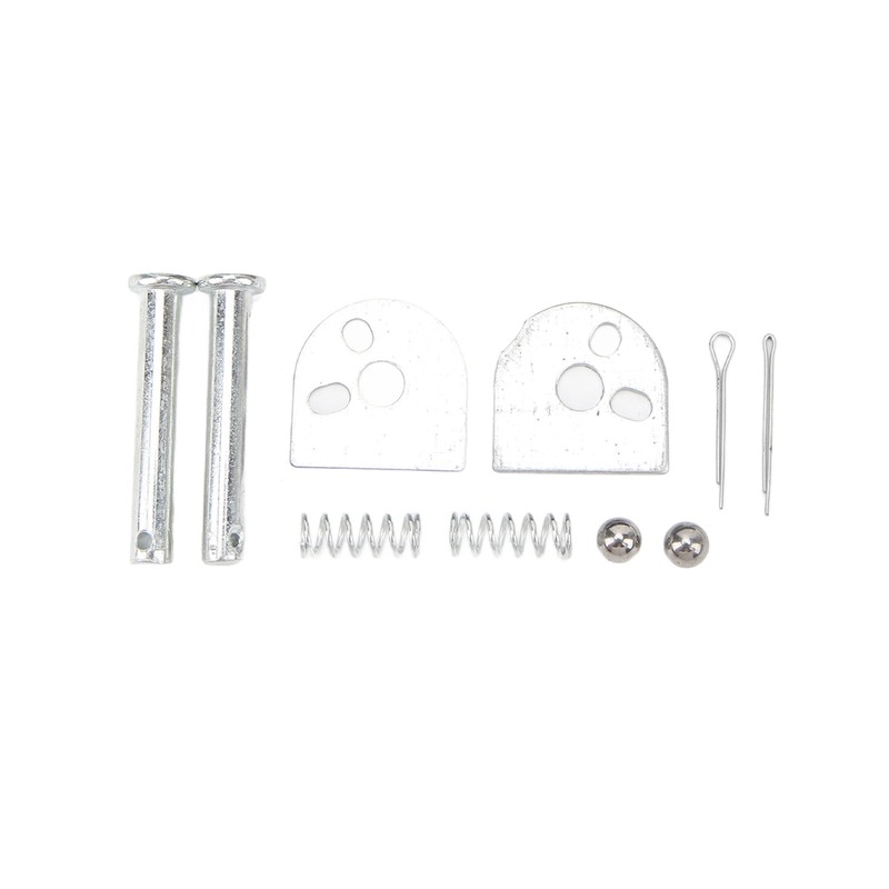 2Pcs Front Foot Peg Bracket Left And Right Black Footrest