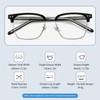 Blue Light Blocking Glasses Men Women Half Frame UV400 Glasses