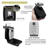 DAUZ Car Window Key Safe Box, Heavy Duty 12 Digit