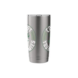 Compost Your Enemies Funny Gardening Dark Humor Stainless Steel Insulated Tumbler