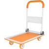 YLIEHS Sturdy and Versatile Push Cart Dolly, Folding Hand Truck