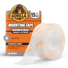 Cinta Adhesiva Trasparente Doble Cara 1.52m uso rudo marca Gorilla