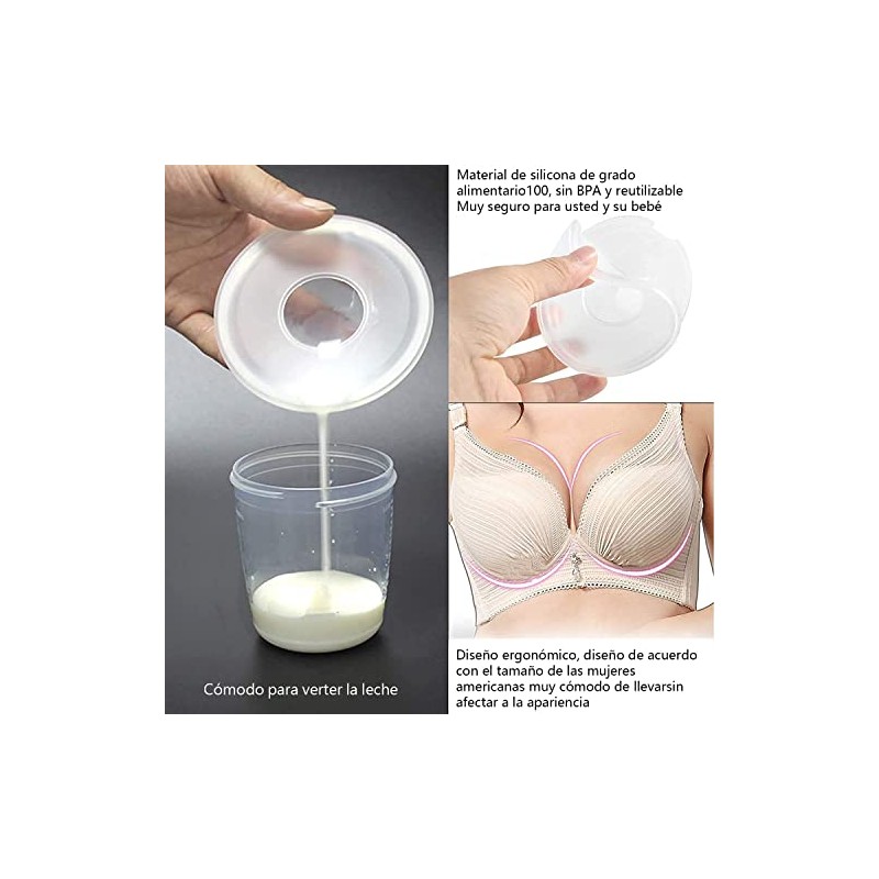 Conchas para el Pecho, Vasos de Lactancia, Protector de Leche,