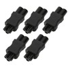 5 Pcs IEC320 C6 to IEC320 C5 Power Adapter Computer