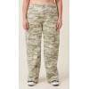 Cotton:On Women's Cargo Wide Leg Jeans Camo Print Denim Relaxed