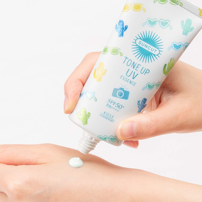 KOSE Sunblock Tone Up UV Essence Mint Green Color Control