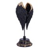 Nemesis Now Dark Angel Gothic Fallen Fae Wing Figurine, Black,