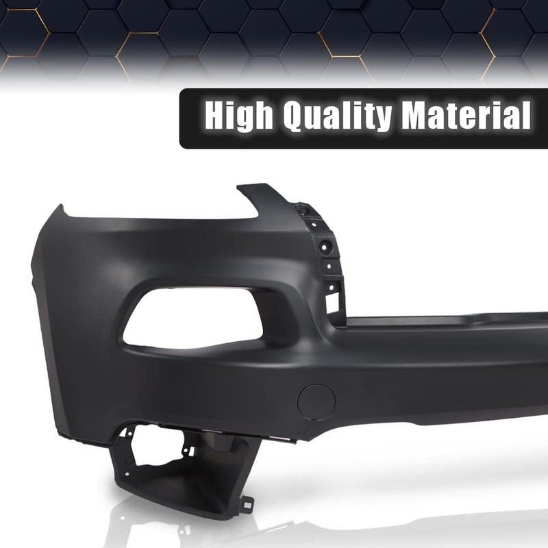 PIT66 Front Upper Bumper Cover Replacement Compatible With Jeep Cherokee