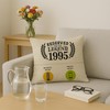 CROWNLY® 1995 30th Birthday Gifts for Men Cushion Covers 45x45