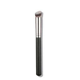 Molly Skin Under Eye Concealer Makeup Brush, Angled Cosmetic Brush For Blending, Concealing, Contouring Makeup, Black