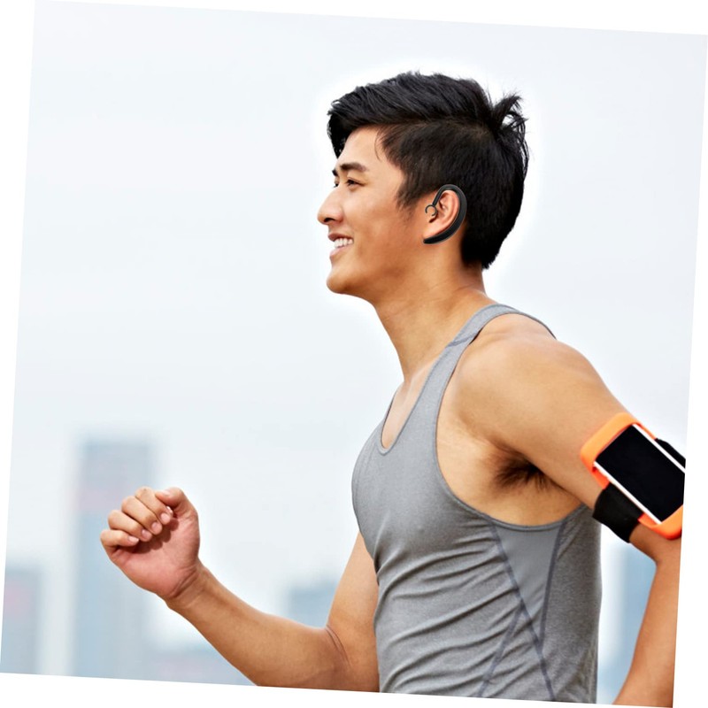 Levemolo 2sets Rubber Ear Hooks Earphone Holder Ear Hooks for