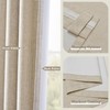 Blackout Curtains 24 Inch Long for Bedroom, Oatmeal 2 Panels