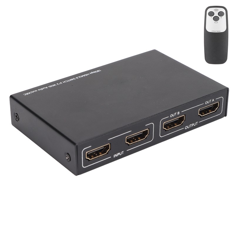 HD Switcher 4K 2K At 50/60Hz Multifunctional High Resolution HD