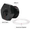 Podavelle M18x1.5 Male Metric to 1/8 NPT Female Oil Pressure