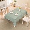 BALCONY & FALCON Tablecloth, Linen Look, Washable, Table Runner, Table