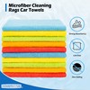 HOMERHYME HOMERHYME Microfiber Cleaning Cloths, 100 Pack Cleaning Rags Microfiber