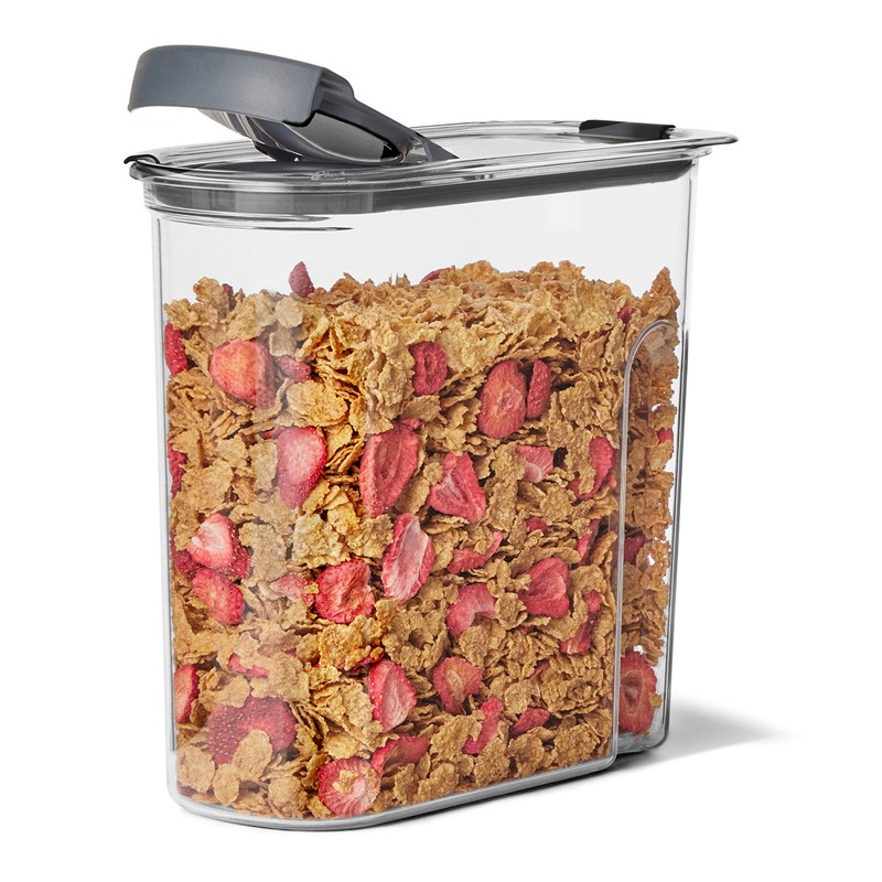 Rubbermaid Brilliance Airtight Cereal Food Storage Container, Shatterproof, BPA-Free and