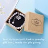 LParkin Mother of The Groom Gifts Pearl Bracelet Wedding Gift