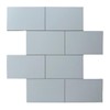 Decopus Subway Tile Peel and Stick (Stone Composite) Backsplash for