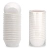 Gifbera Standard White Cupcake Liners Greaseproof Paper Muffin Baking Cups