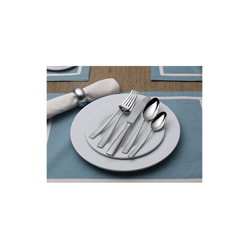 Mikasa 5204880 Oliver 20-Piece 18/10 Stainless Steel Flatware Set, Service