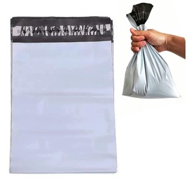 100 Pieces Ostomy Pouch Disposable Self-Sealing Bags, Leakproof Odor-Control Colostomy Waste Bags Adjunct to Ostomy or Incontinence Pads（8x12Inches）