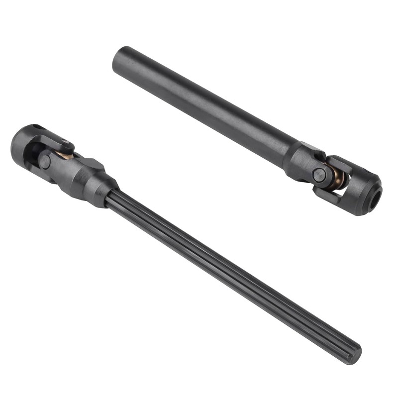 2pcs Hobbyfire 1/10 RC Crawler Drive Shafts Steel Universal Joint